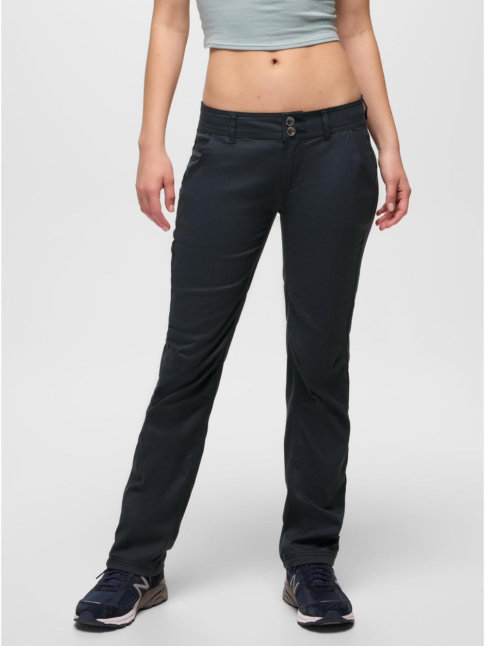 Prana Straight Fit Halle low rise pant in Stormy Night navy blue